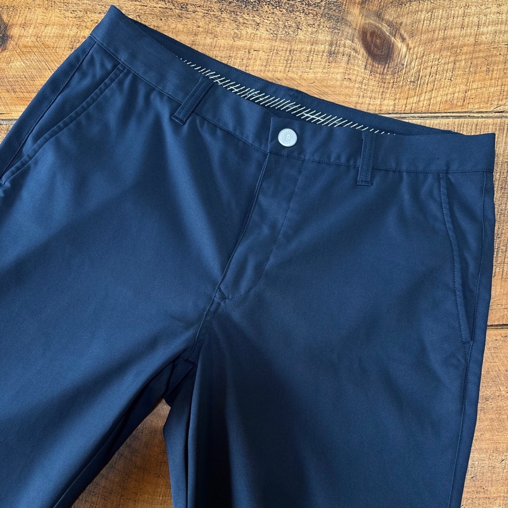Bonobos Golf Mens Navy Blue Straight Leg Style Athleisure Pants Size 32x30